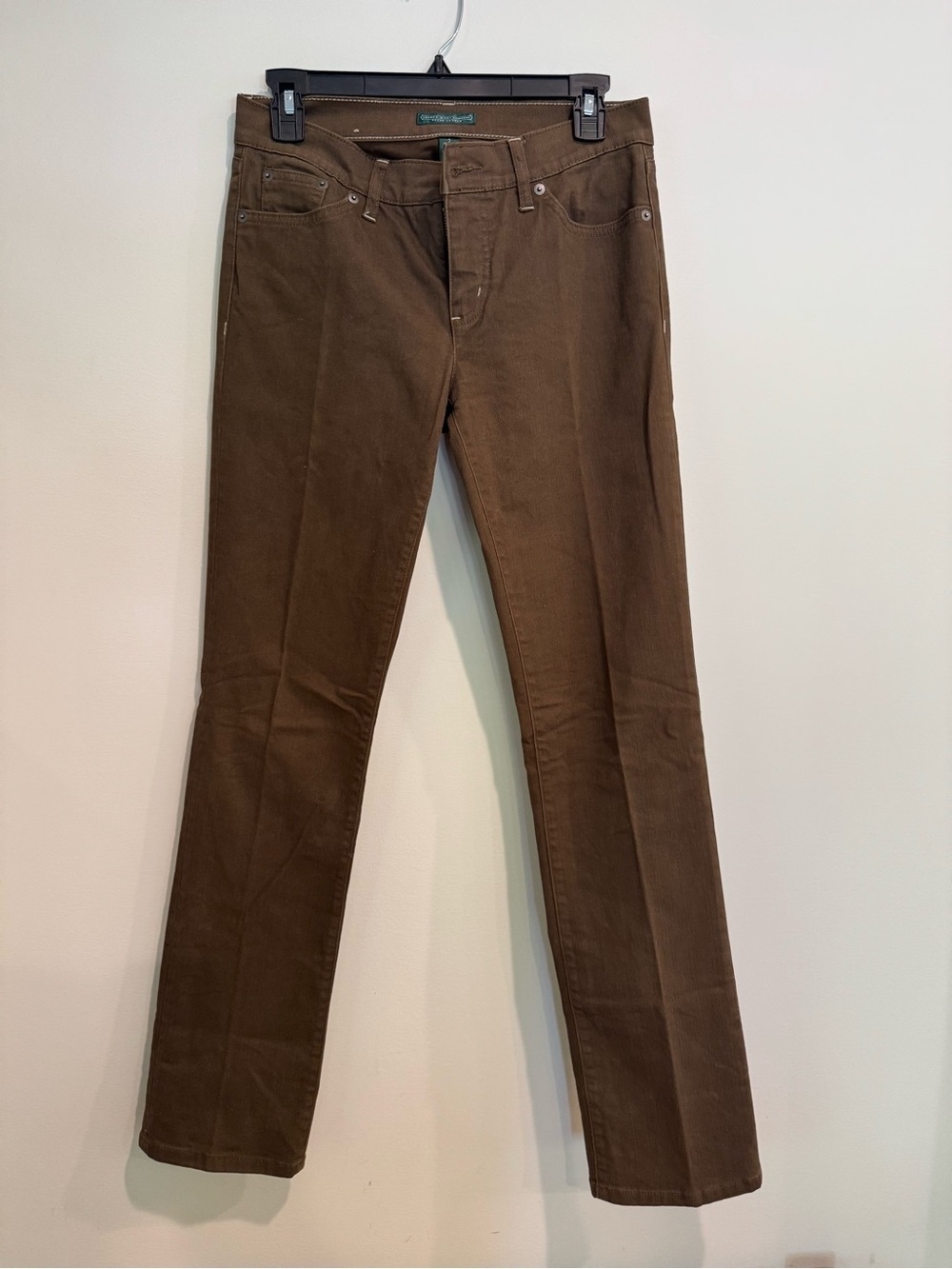 Lauren Ralph Lauren Women's Straight Jeans SIze 2 Classic, Preppy Coastal Color